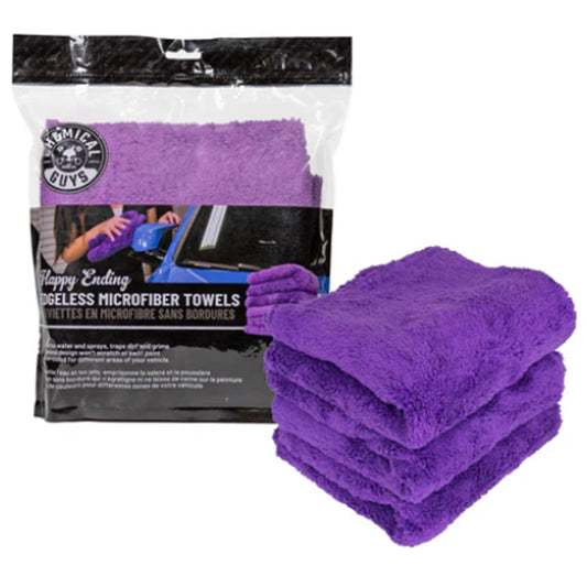 Purple Happy Ending Edgeless Towel 3Pack