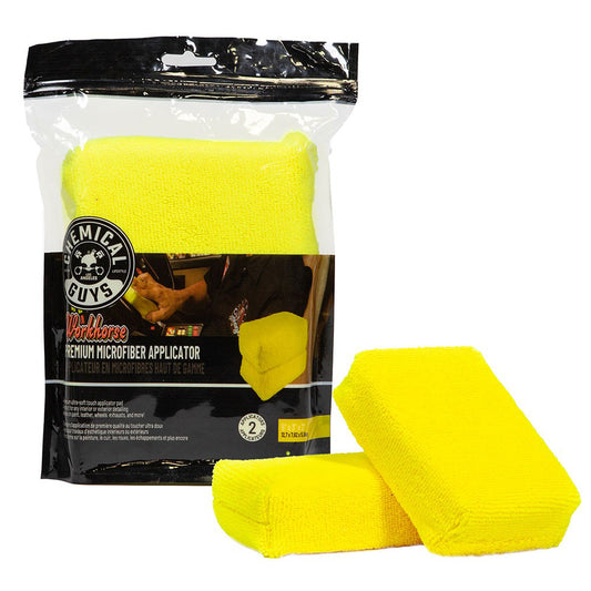 Yellow Microfiber Applicator 70/30 Premium Blend